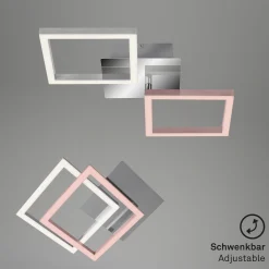 Frame LED-kattovalaisin, 3000 K, kromi