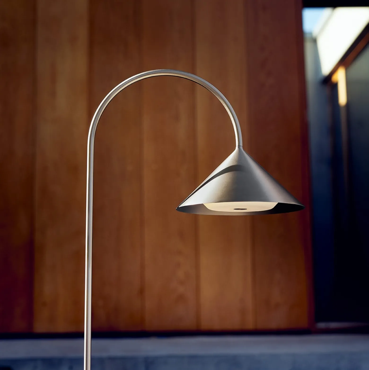 FRANDSEN LED-maapiikkivalo, ruostumaton teräs, 82 cm, IP44