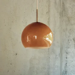 FRANDSEN riippuvalaisin Ball lasi, cappucino, Ø 25 cm