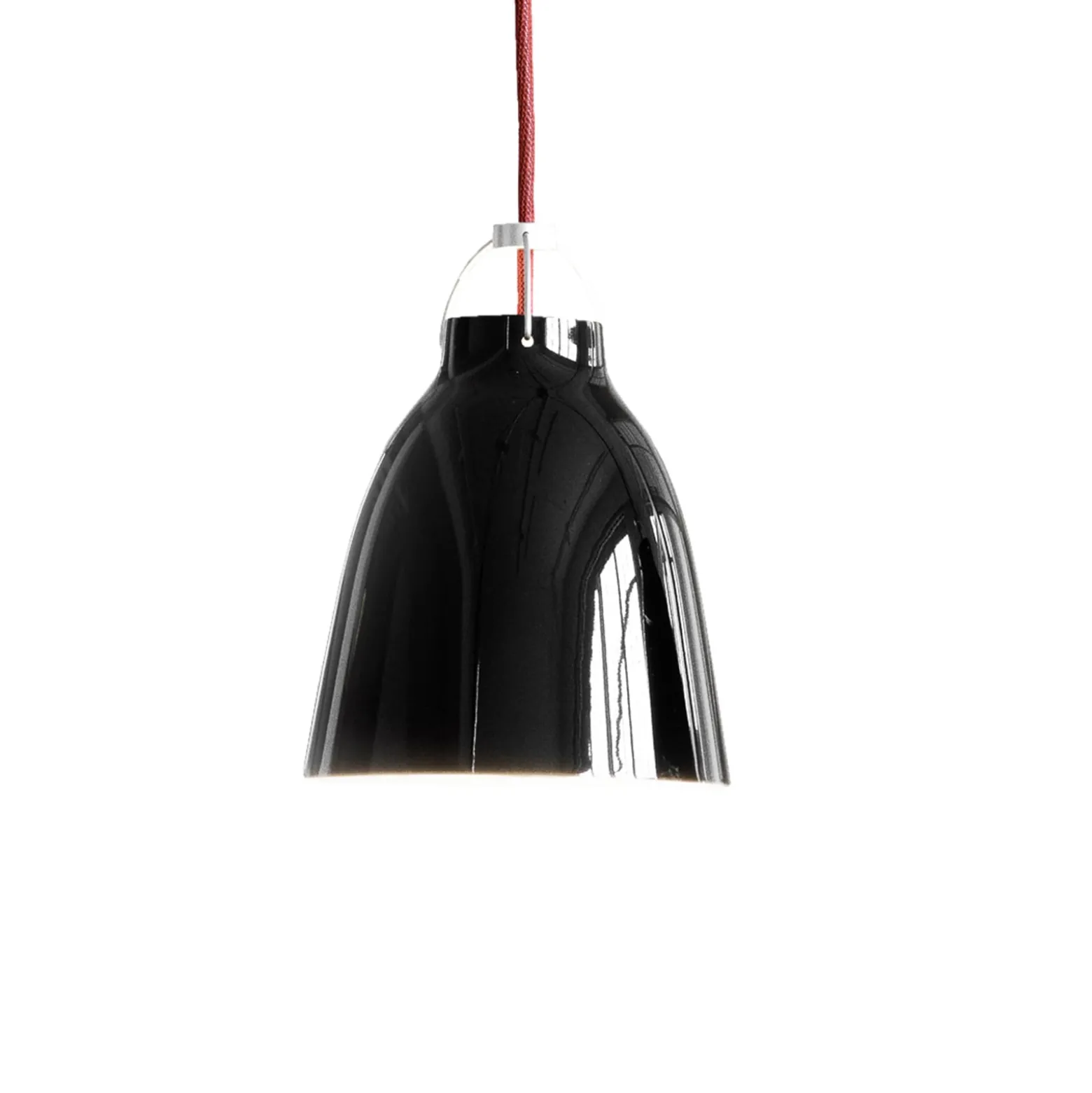 FRITZ HANSEN Caravaggio P1 kiiltävä musta