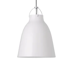FRITZ HANSEN Caravaggio P2 kiiltävä valkoinen