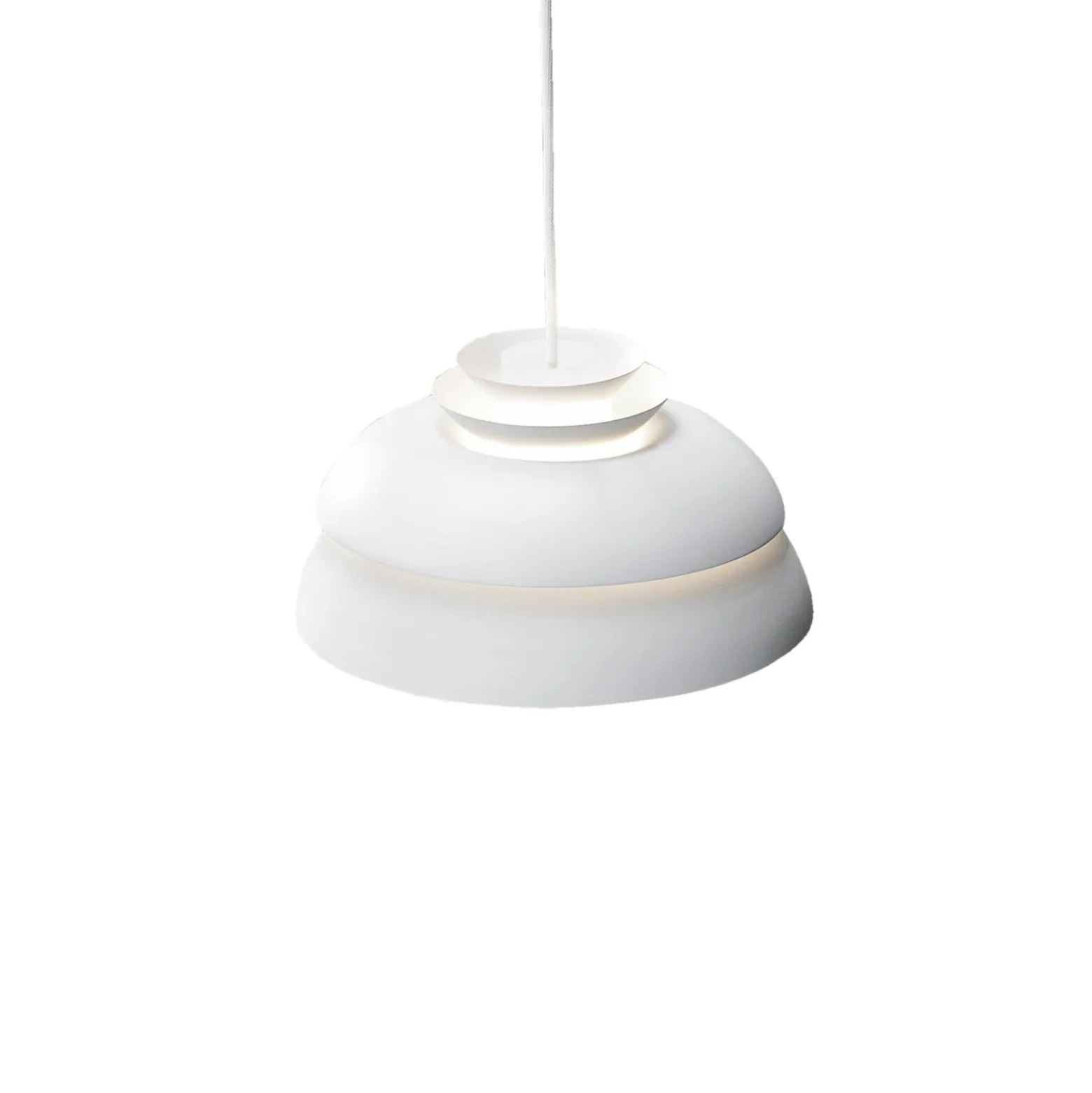 FRITZ HANSEN Concert P1 riippuvalaisin valkoinen Ø 32 cm