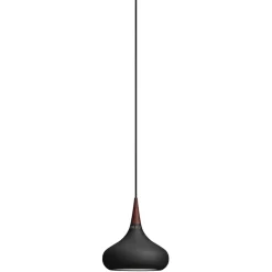 FRITZ HANSEN Orient P1 riippuvalaisin musta/ruusu Ø 22,5