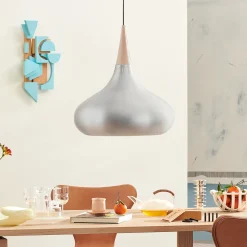 FRITZ HANSEN Orient P3 riipus alumiini/tammi Ø 50 cm