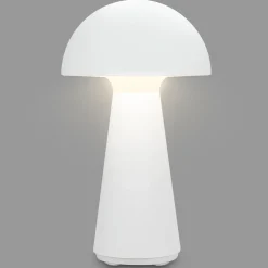 Fungo LED ladattava pöytävalaisin, ladattava, valkoinen