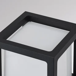 FYNN-X-LED-ulkoseinälamppu, antrasiitti, 12 cm, IP65, CCT-valonlähteen kytkentä
