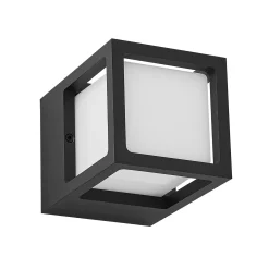 FYNN-X-LED-ulkoseinälamppu, antrasiitti, 12 cm, IP65, CCT-valonlähteen kytkentä
