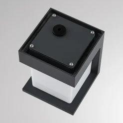 FYNN-Y-LED-ulkoseinälamppu, antrasiitti, 12 cm, IP65, CCT-valonlähteen kytkentä