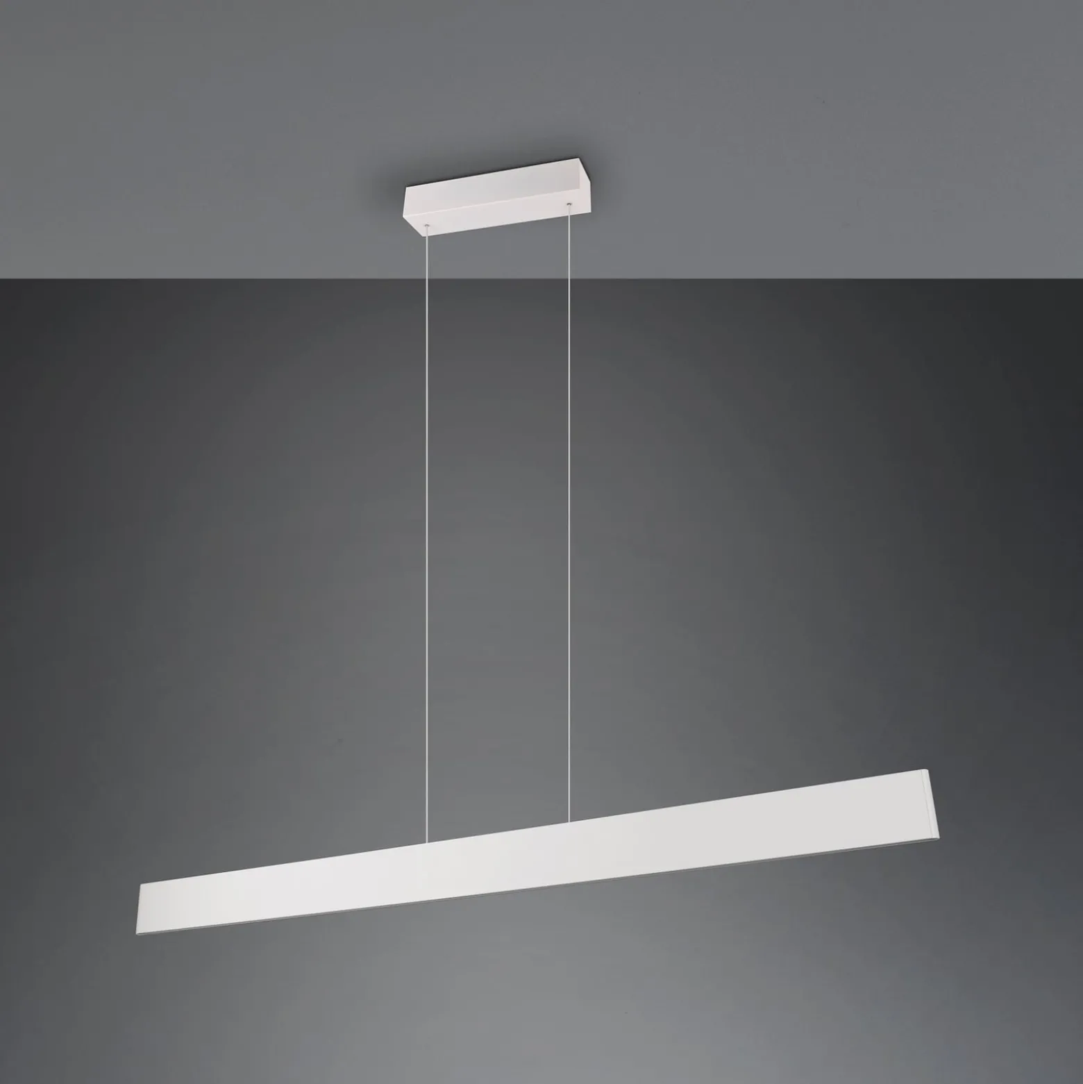 Galway LED-riippuvalaisin, vaaleanharmaa, ylös/alas, CCT, metallia
