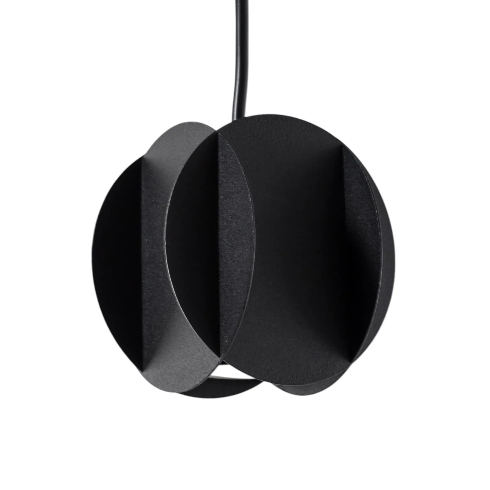GAMBIT riippuvalaisin, musta, Ø 10 cm, metalli, GU10 LED