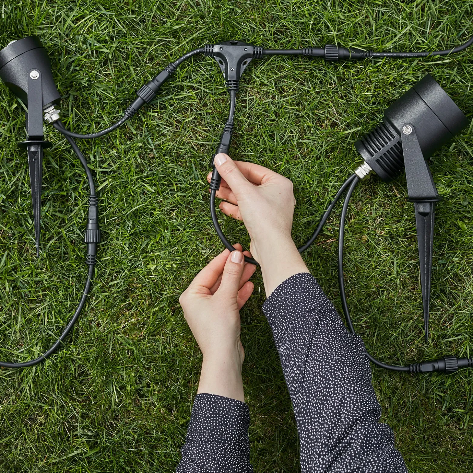 Garden 24 LED-kohdevalaisin, musta, 6 wattia