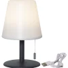 Gardenlight Kreta -LED-pöytävalaisin, akku, 26,5cm