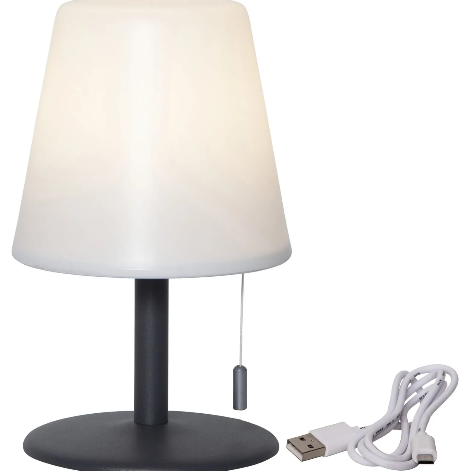 Gardenlight Kreta -LED-pöytävalaisin, akku, 26,5cm