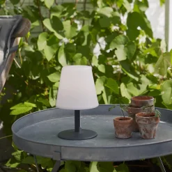 Gardenlight Kreta -LED-pöytävalaisin, akku, 26,5cm