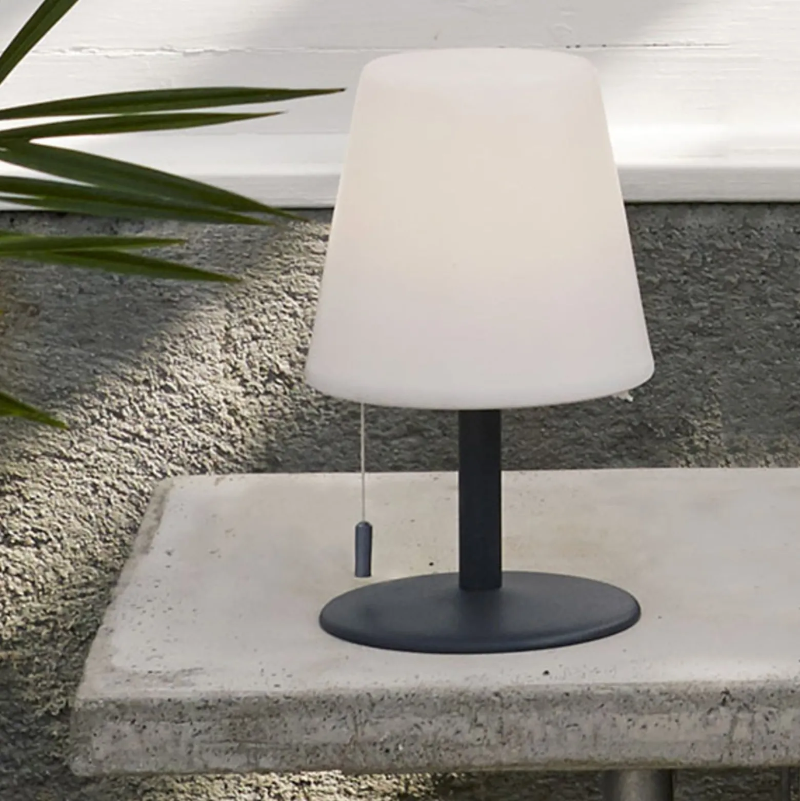 Gardenlight Kreta -LED-pöytävalaisin, akku, 26,5cm