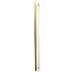 GEJST seinälamppu Radent messinkivärinen, korkeus 135 cm, G13 LED