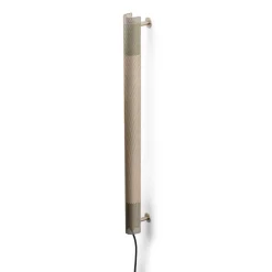 GEJST seinälamppu Radent pistoke, teräksenharmaa, korkeus 70 cm, G13 LED