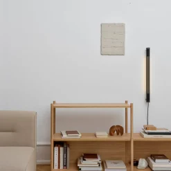 GEJST seinävalaisin Radent-pistoke, musta, korkeus 70 cm, G13 LED