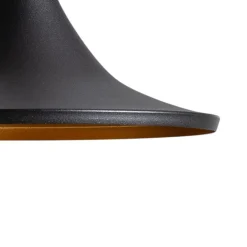Genisy-riippuvalaisin, musta, Ø 31 cm, metalli, E27
