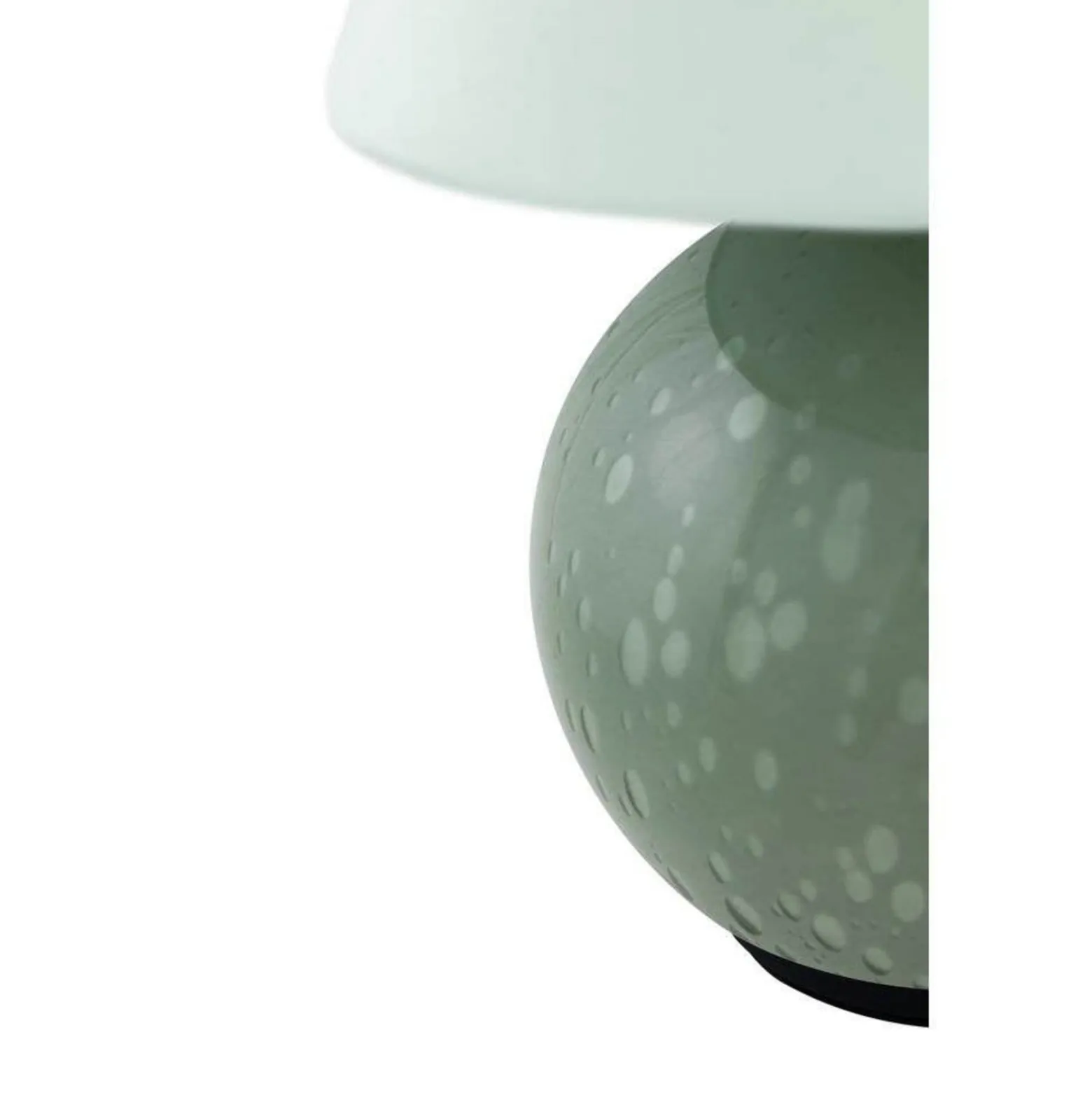 Globen Lighting IRIS-akkupöytävalaisin, vihreä, korkeus 23 cm