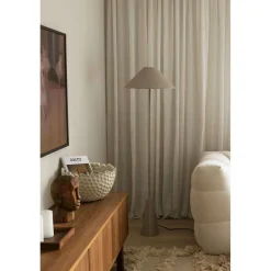 Globen Lighting lattiavalaisin Cannes, beige, korkeus 140 cm