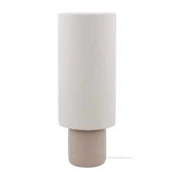 Globen Lighting lattiavalaisin Florian, valkoinen/beige, korkeus 80 cm