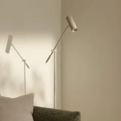 Globen Lighting lattiavalaisin Hubble READ, beige, metalli