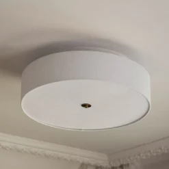 Globen Lighting Noah -kattovalaisin, halkaisija 65 cm, valkoinen