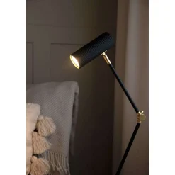 Globen Lighting pöytälamppu Hubble READ, musta, korkeus 45 cm
