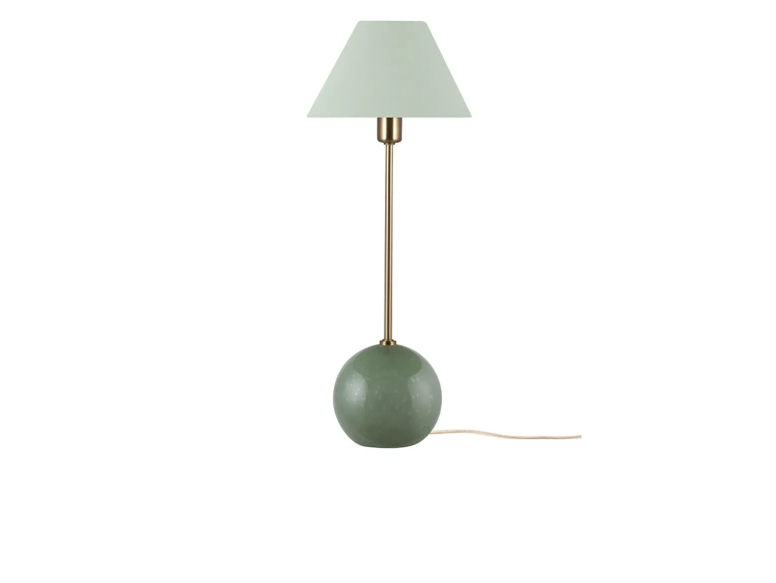 Globen Lighting pöytävalaisin IRIS, vihreä, korkeus 51 cm