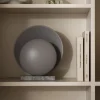 Globen Lighting pöytävalaisin ORBIT, harmaa, marmori, korkeus 32 cm