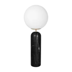Globen Lighting pöytävalaisin Torrano, musta, korkeus 53 cm