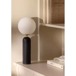 Globen Lighting pöytävalaisin Torrano, musta, korkeus 53 cm