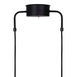 Globen Lighting riippuvalo CURVE 5, musta, 5-lamppuinen, 165 cm