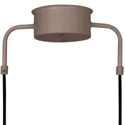 Globen Lighting riippuvalo CURVE, pituus 165 cm, ruskea, 5-lamppuinen.