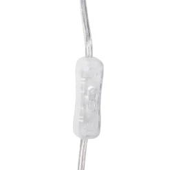 Globen Lighting Ripley-pöytälamppu, beige, korkeus 52 cm, rauta/lasi