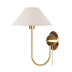 Globen Lighting seinävalaisin IRIS, kermanvärinen, korkeus 32 cm