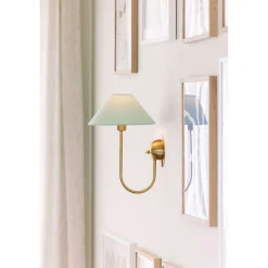 Globen Lighting seinävalaisin IRIS, vihreä, korkeus 32 cm