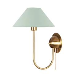 Globen Lighting seinävalaisin IRIS, vihreä, korkeus 32 cm