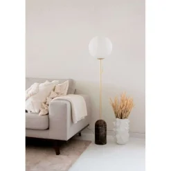 Globen Lighting Torrano-lattiavalaisin, ruskea, korkeus 145 cm
