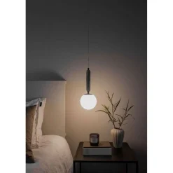 Globen Lighting Torrano-riippuvalaisin, vihreä, Ø 15 cm