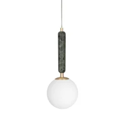 Globen Lighting Torrano-riippuvalaisin, vihreä, Ø 15 cm