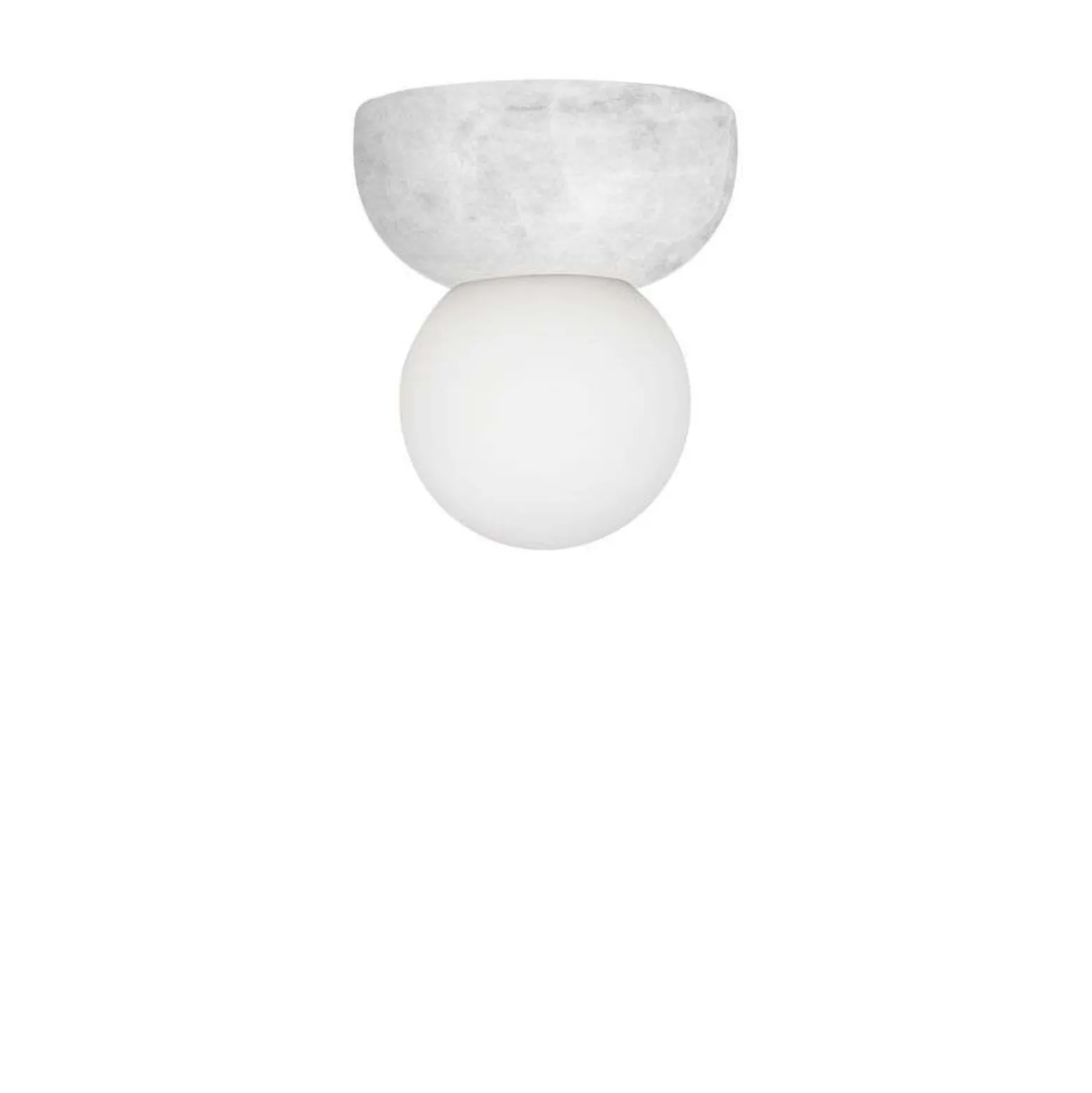 Globen Lighting Torrano -seinävalaisin, valkoinen, Ø 13 cm, IP44
