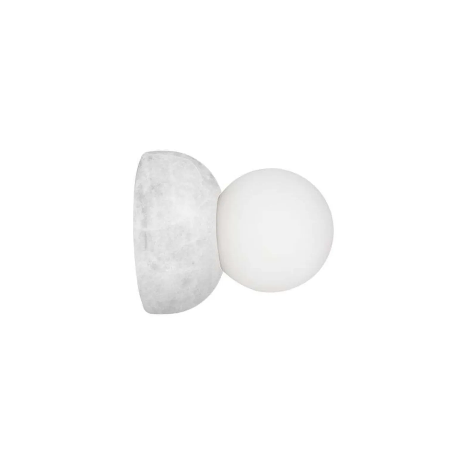 Globen Lighting Torrano -seinävalaisin, valkoinen, Ø 13 cm, IP44