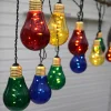 Glow-LED-valoketju 10 värikkäällä valolla