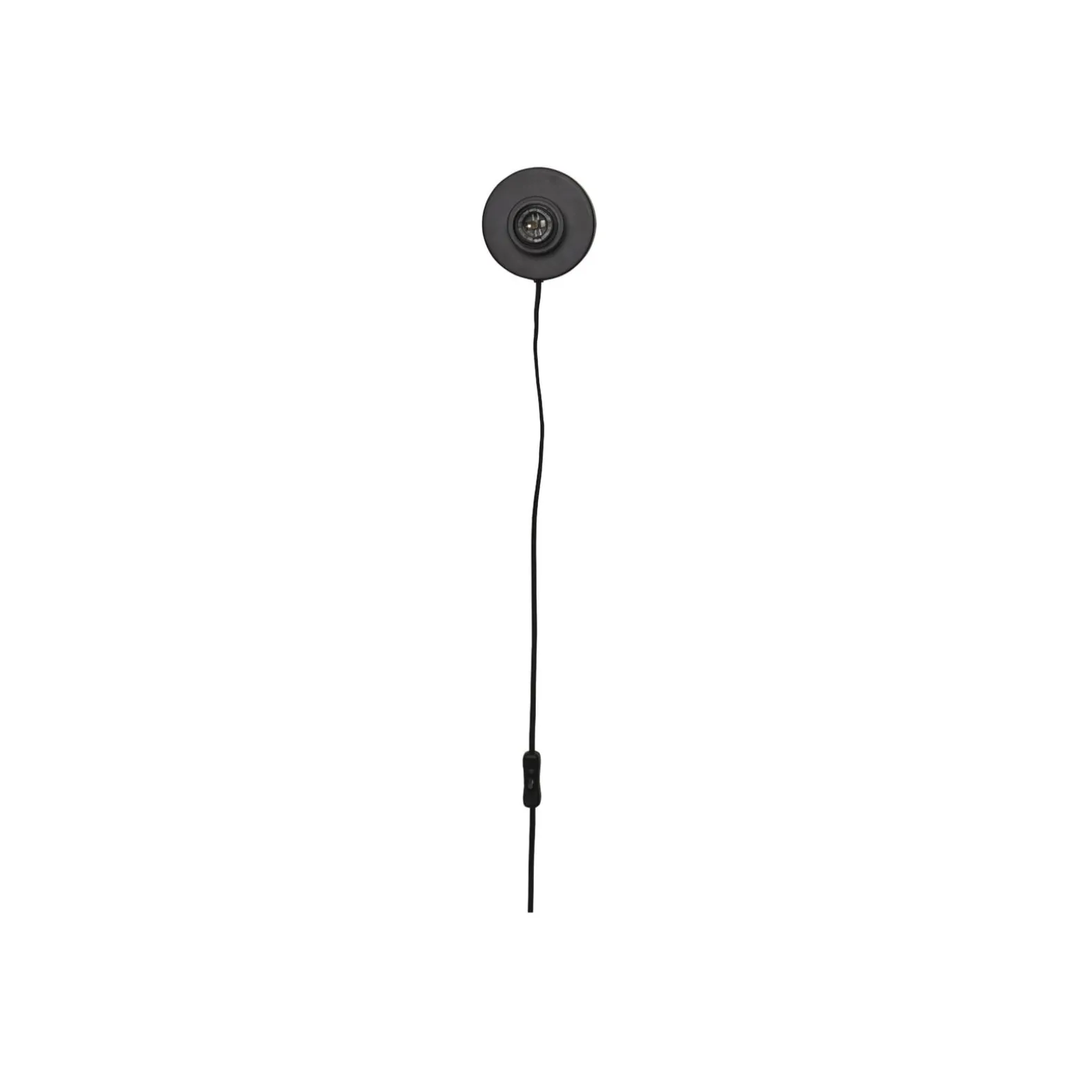 GOOD & MOJO Kalimantan seinä luonnollinen/musta Ø 30cm
