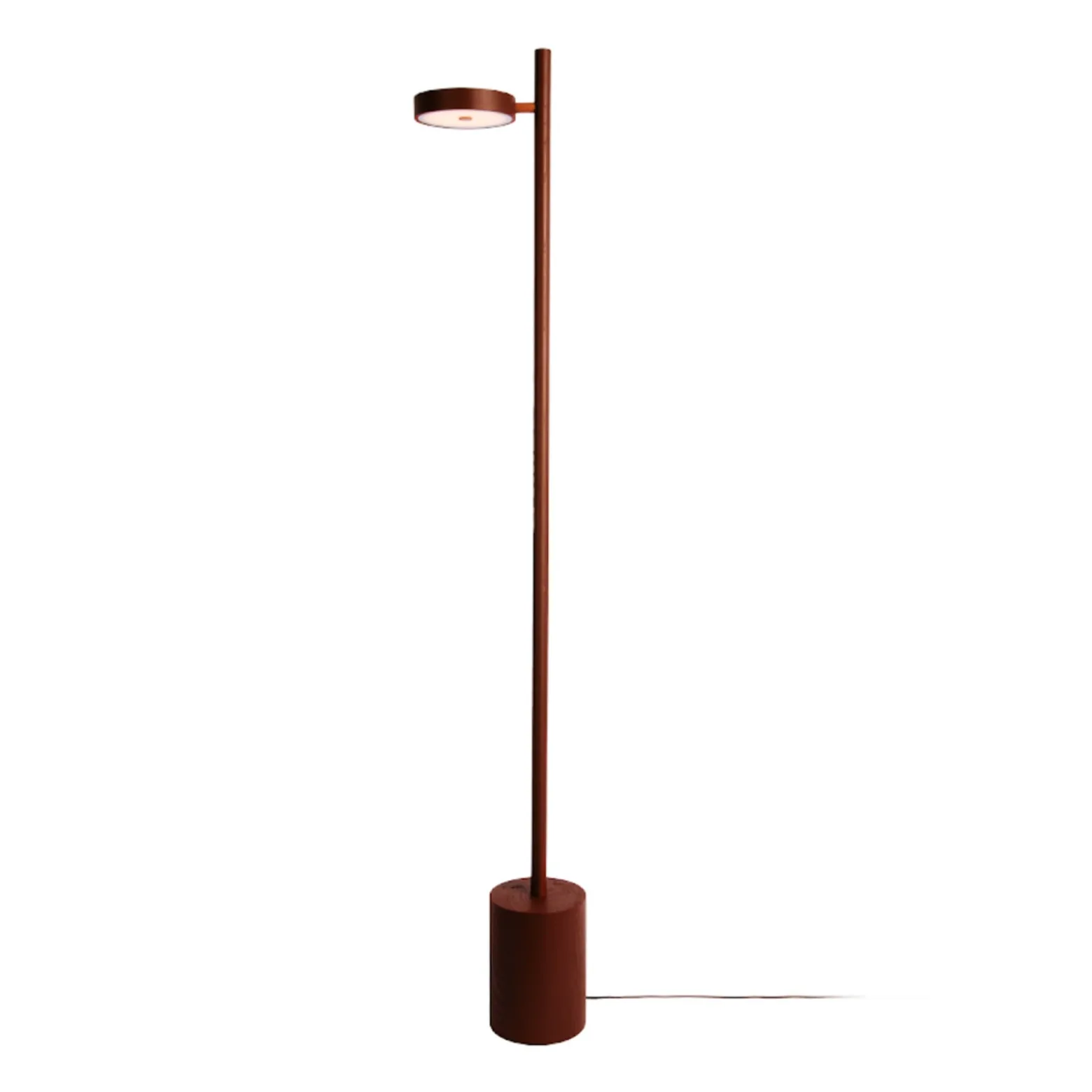 GOOD & MOJO LED-lattiavalo Okinawa, 1-lamppuinen, ruskea, 146 cm, puu