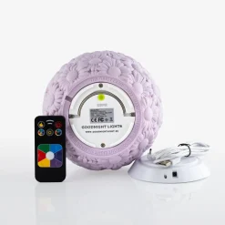 Goodnight Light DAISY lamp-LED-akkuvalo, lilac
