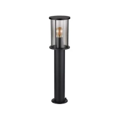 Gracey-pylväsvalaisin, korkeus 60 cm, musta, ruostumaton teräs, IP54