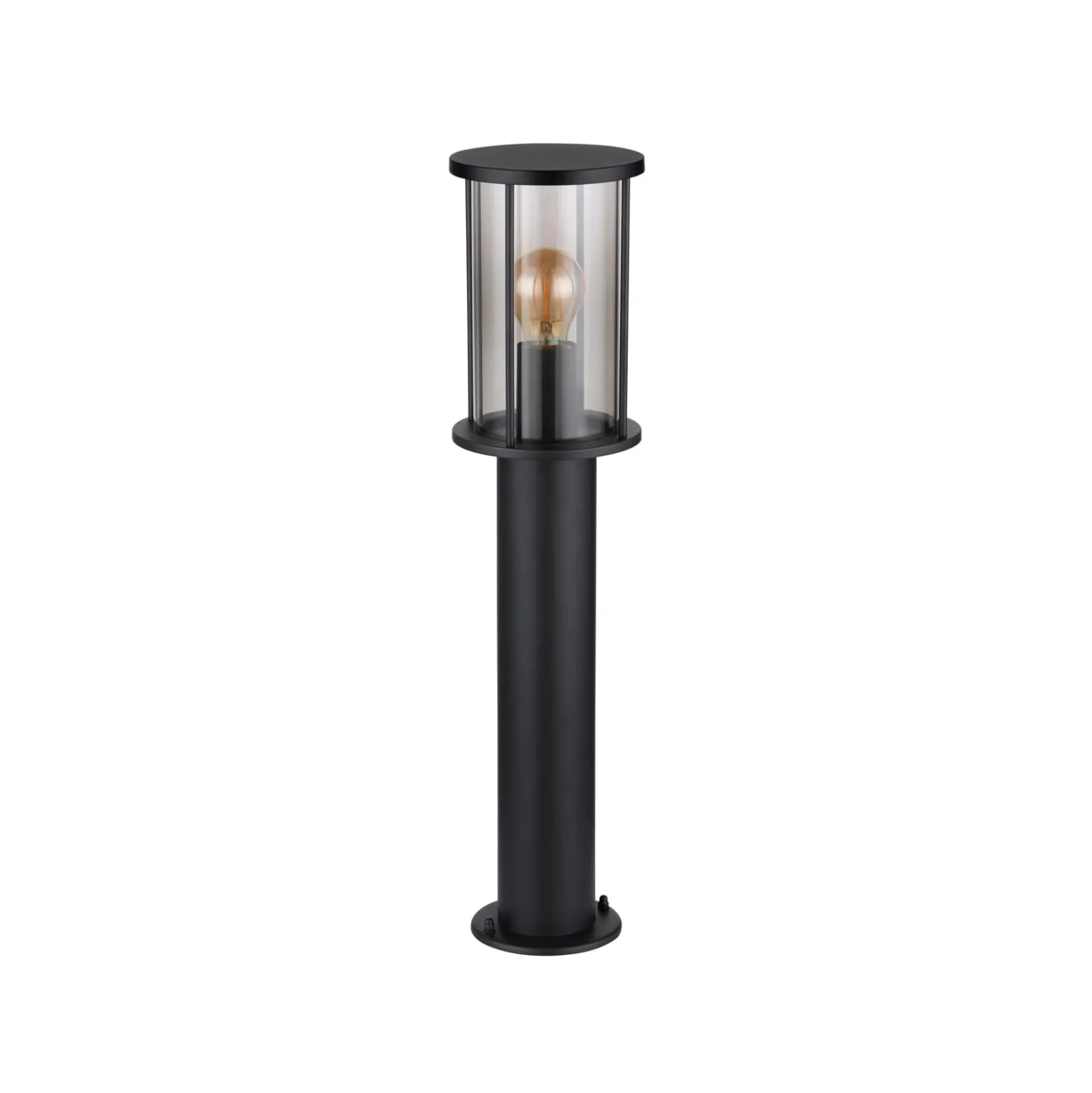 Gracey-pylväsvalaisin, korkeus 60 cm, musta, ruostumaton teräs, IP54